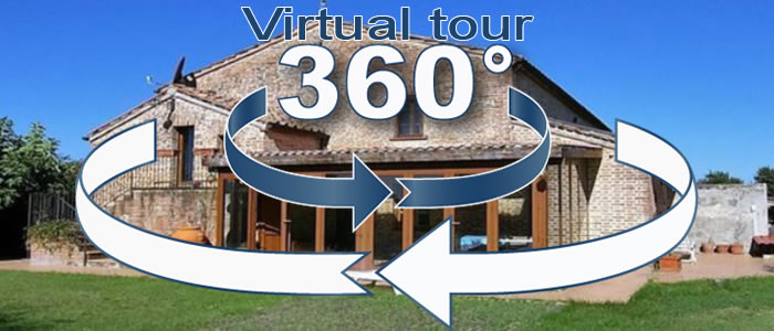 Click per visualizzare il Virtual Tour di B&B Il Casale di Sandra