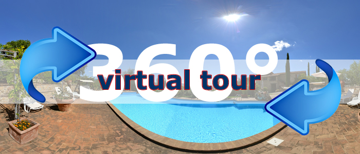 Click per visualizzare il Virtual Tour di Agriturismo La Palazzetta