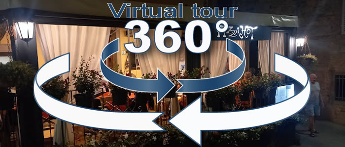Click per visualizzare il Virtual Tour di Pizza Hot